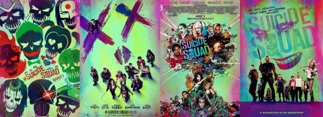 Carteles de Escuadrón Suicida