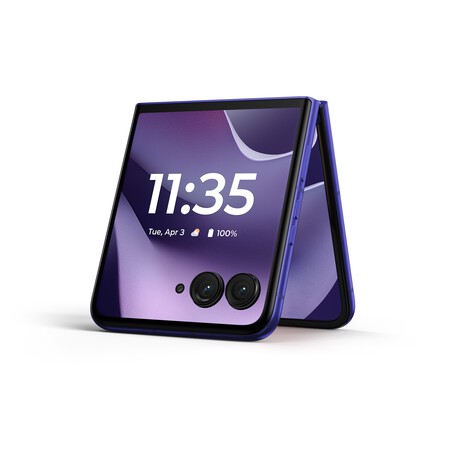 Motorola Razr 70 Ultra Basicpack Orient Blue Render 04