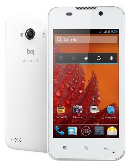 bq Aquaris 4, toda la información del nuevo Android de bq