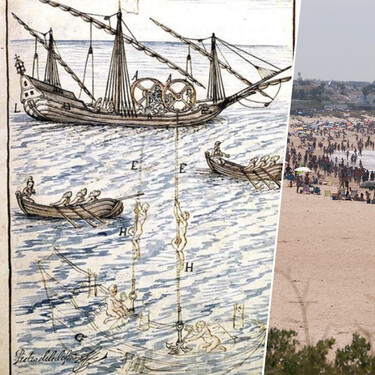 El primer chiringuito de playa en la historia empezó por un saqueo, viendo morir a decenas de marineros en Cádiz