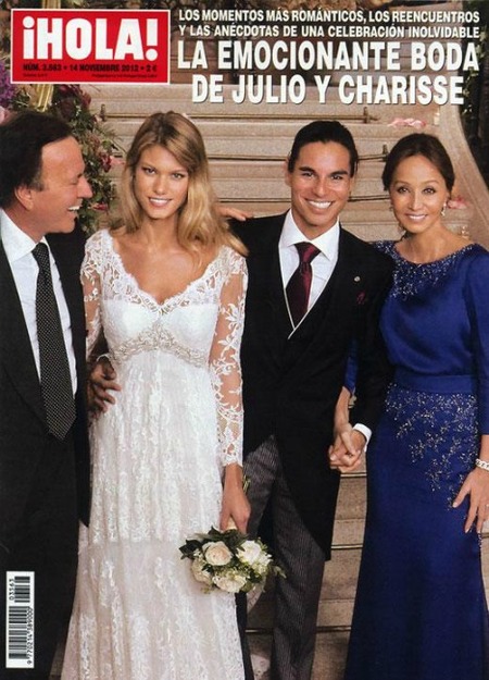 La boda de Julio José Iglesias: dientes, cirugías y ausencias
