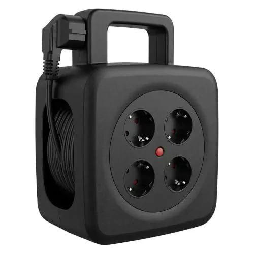 alargadera 15 metros, certificado TÜV GS, interruptor térmico