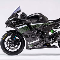 La Kawasaki Ninja ZX-25R Racer repleta de fibra de carbono es una versión solo apta para circuitos