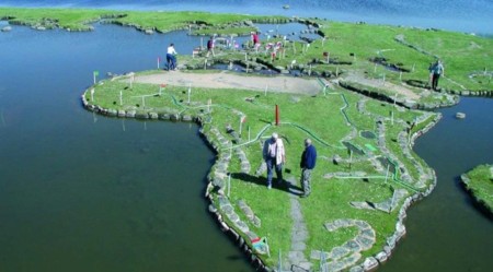 Estos jardines tienen la forma de todos los países del mundo