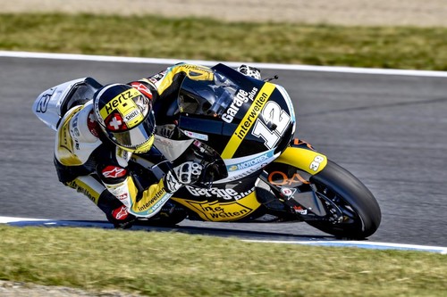 Carrera perfecta y victoria para Thomas Luthi por delante de Johann Zarco, fiasco Álex Rins