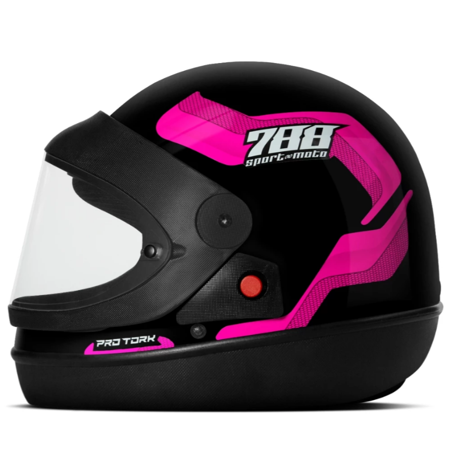 Capacete Fechado Automático Pro Tork Sport Moto 788