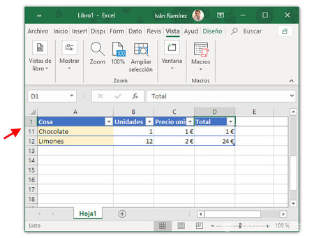 bloquear columnas, filas celdas en Excel