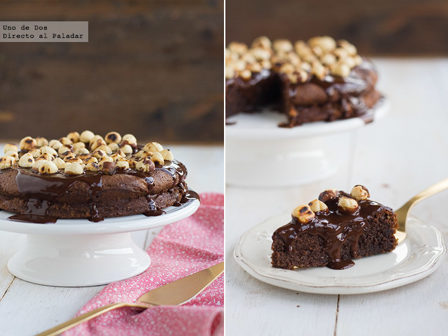 Tarta de Nutella de Nigella Lawson, receta sin gluten apta para celiacos