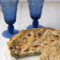 Recetas para toda la familia: tarta de calabacín y beicon, tarta mágica de vainilla y fresas y más cosas ricas