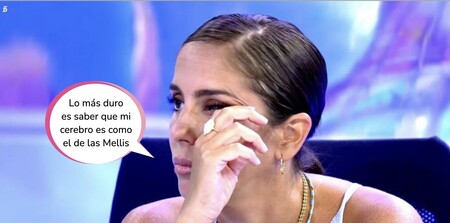 'Sálvame': La llorera de Anabel Pantoja al descubrir que su nivel de inteligencia es inferior a la media española