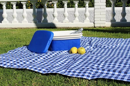 Ideal para camping y piscina: nevera de camping Campos en color azul de 10 litros por 10,90 euros en Amazon 