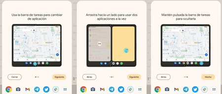 Android 13 のタスクバー