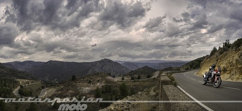 La Honda CRF1000L Africa Twin y el Bajo Aragón: descubriendo la cara oculta del Gran Premio