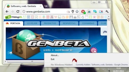 Oculta con rapidez esa "ventana indiscreta"