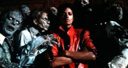 Homenaje de Thriller, de Michael Jackson, al estilo retro 8-bitero