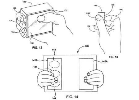 Apple patenta un sistema para móviles que reconoce la mano del usuario