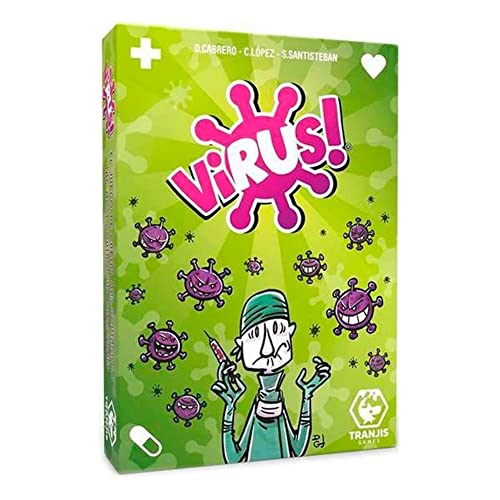 Tranjis Games - Virus! - Juego de cartas, 8 a 99 años (TRG-01vir)