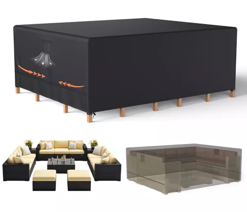 Fundas para muebles de jardín, 250 x 210 x 90 cm