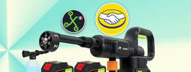 Esta hidrolavadora portátil tiene un precio ridículo: viene con dos repuestos de batería y bote de jabón por 586 pesos 