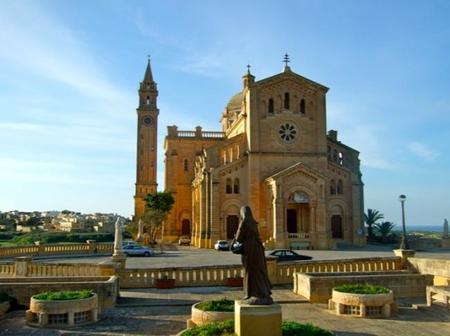 La Basílica de Ta 'Pinu en Gozo, Malta