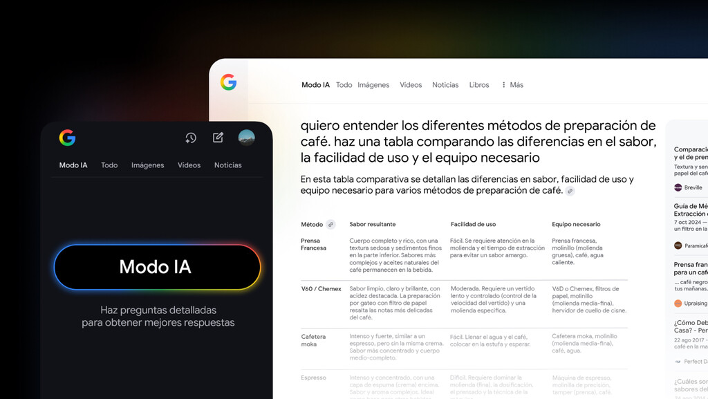 El nuevo modo IA de Google llega a España: el mayor cambio en la historia del buscador llega hoy