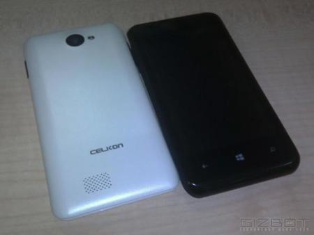Celkon Win 400, imagen del Windows Phone de gama baja para India