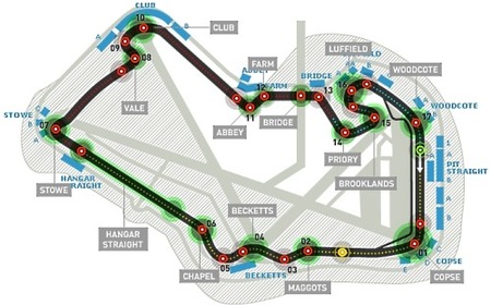 Análisis técnico del circuito de Silverstone