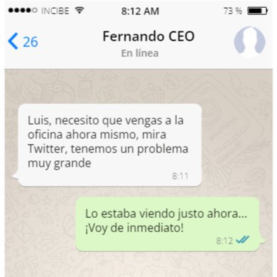 Conversacion Whatsapp