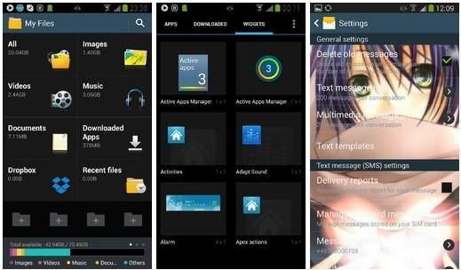Apps Galay Note 3 en Galaxy S4