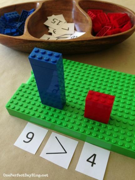 Primeras nociones de matemática con bloques de Lego