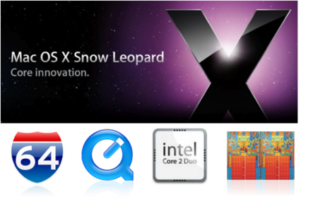 Snow Leopard sigue avanzando por la vía del rendimiento y el soporte a los 64bits