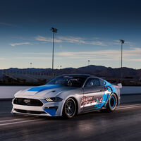 El Ford Mustang Super Cobra Jet 1800 es un eléctrico exclusivo para arrancones con 1,800 hp