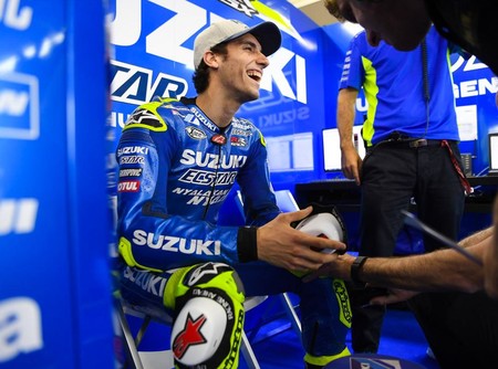 Alex Rins Test Cataluna 2017