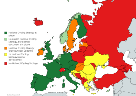 Mapa Estrategias Ue Bicis