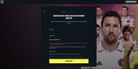 DAZN en modo gratis