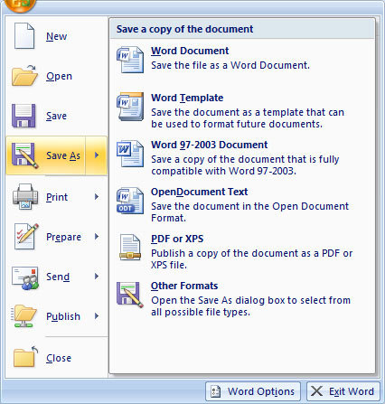 Office 2007 SP2 disponible: ahora con soporte para PDF y OpenDocument