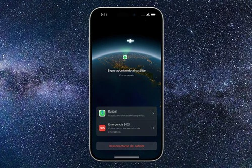 Conectividad Satelital Iphone