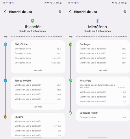 Privacidad Samsung Galaxy