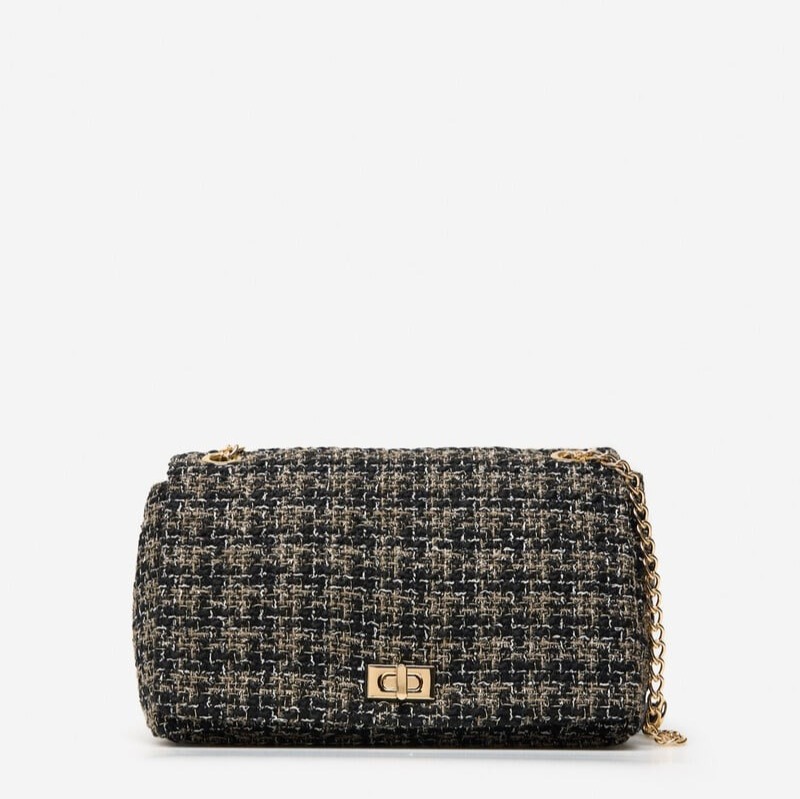 Bolso tweed