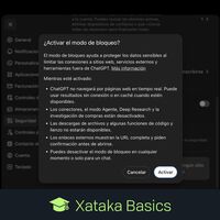 Modo bloqueo de ChatGPT: qué es, para qué sirve, quién puede usarlo y cómo activarlo 