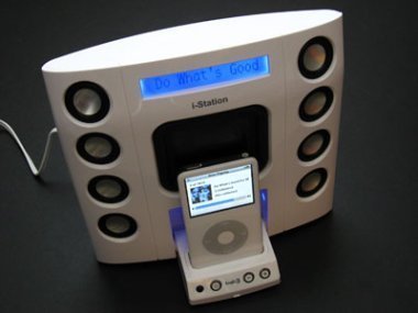 Logic 3 i-Station 8, dock con altavoces y pantalla