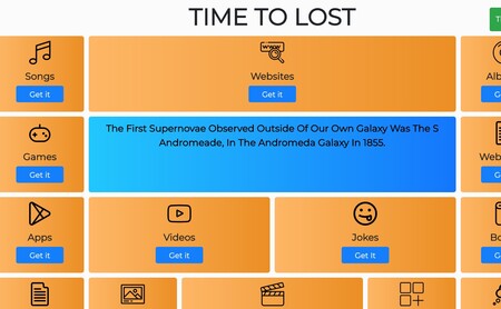 Time To Lost es una web para encontrar software, juegos, canciones, libros y más: ideal para superar el aburrimiento