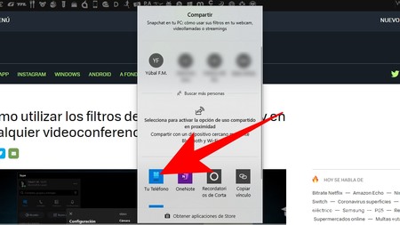 Envia Web A Android