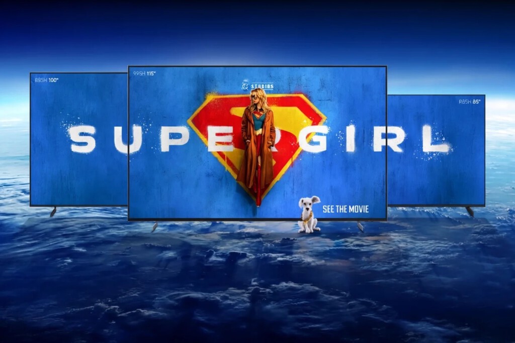 Supergirl llega también a los televisores Samsung y lo hace para quedarse mucho más tiempo que en los cines 