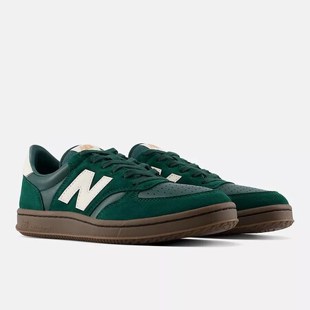 New Balance Nuevas Invierno Piel Tendencia Calentitas Comodas Elegantes Verde Oscuro