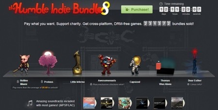 The Humble Indie Bundle 8 recauda más de un millón de dólares en dos días