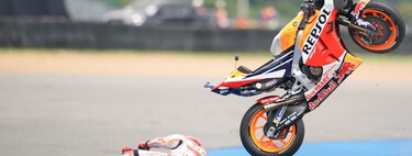 "Como un dibujo animado intentando agarrarte". Así es la peor caída que pueden sufrir los pilotos de MotoGP