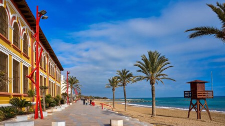 Pueblo Pesquero Valencia Castellon Sin Turistas