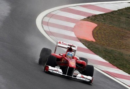GP de Corea F1 2011: Fernando Alonso probó el alerón “copiado” de Red Bull