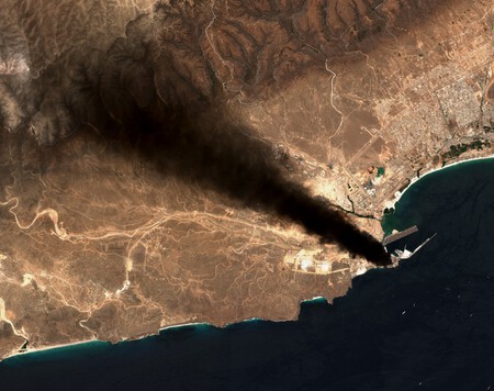 Salalah Port Ablaze